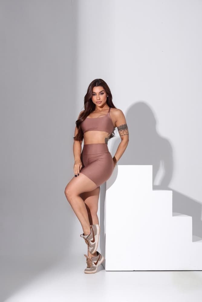 Conjunto Short Mauve, foto 2